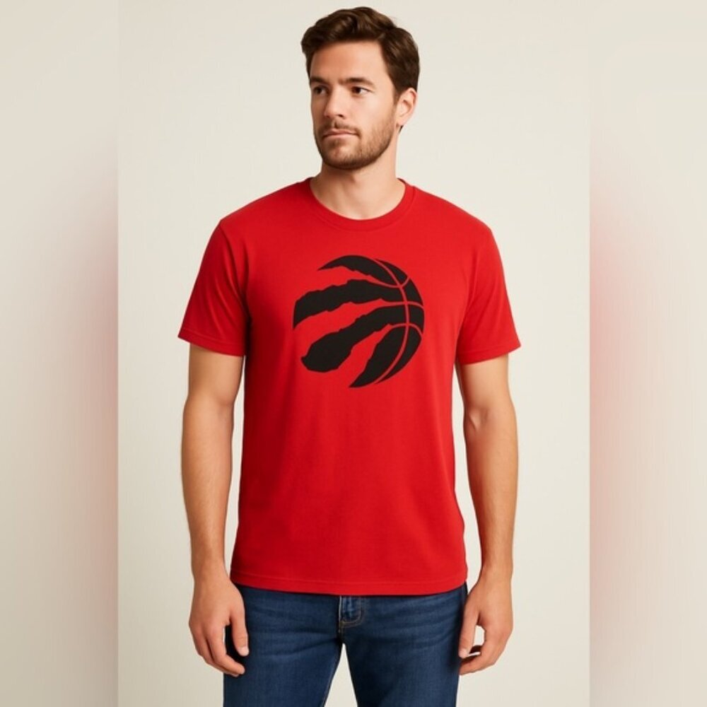 Toronto Raptors Red Logo Graphic T-Shirt Men’s XL